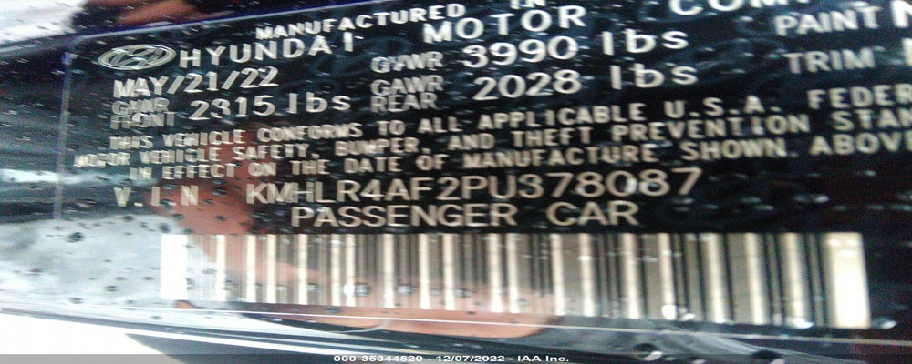 KMHLR4AF2PU378087 2023 HYUNDAI ELANTRA photo no. 9