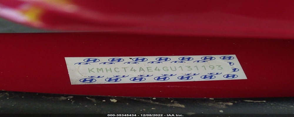 KMHCT4AE4GU131193 2016 HYUNDAI ACCENT photo no. 9