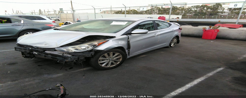 KMHDH4AEXFU232162 2015 HYUNDAI ELANTRA photo no. 2