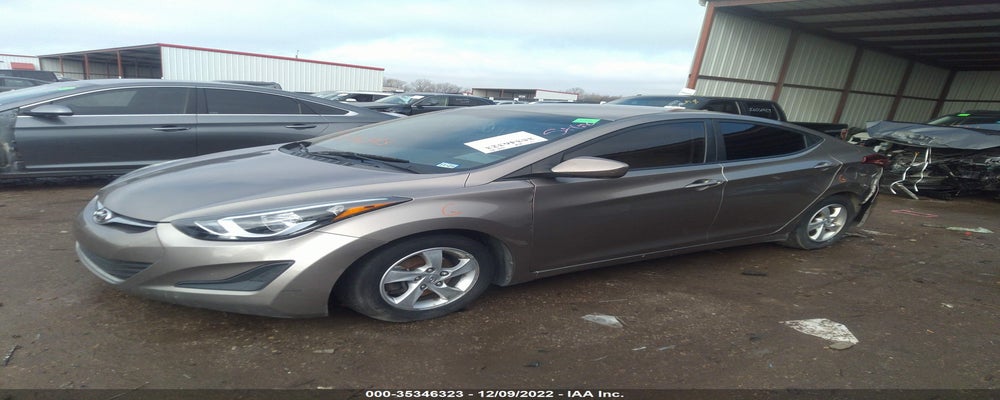 5NPDH4AE4EH457304 2014 HYUNDAI ELANTRA photo no. 2