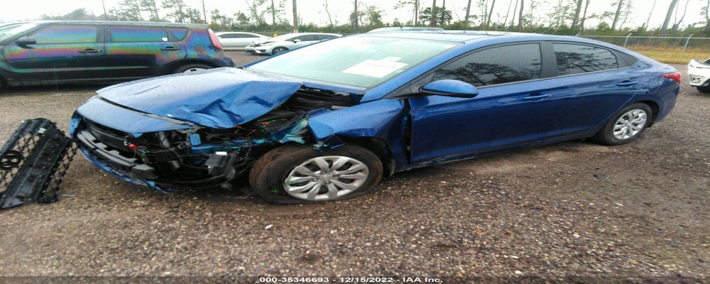 3KPC24A65NE154705 2022 HYUNDAI ACCENT photo no. 2