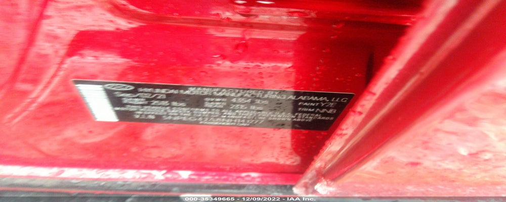 5NPEG4JA8NH141277 2022 HYUNDAI SONATA photo no. 9