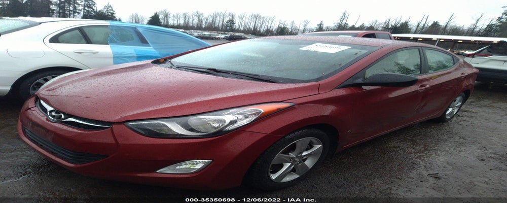 KMHDH4AE4CU402625 2012 HYUNDAI ELANTRA photo no. 2