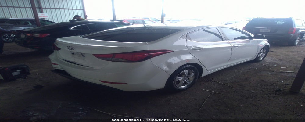 5NPDH4AE8EH521912 2014 HYUNDAI ELANTRA photo no. 4