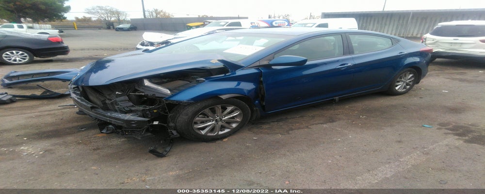 KMHDH4AE2FU450371 2015 HYUNDAI ELANTRA photo no. 2