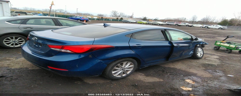 KMHDH4AE6FU388473 2015 HYUNDAI ELANTRA photo no. 4
