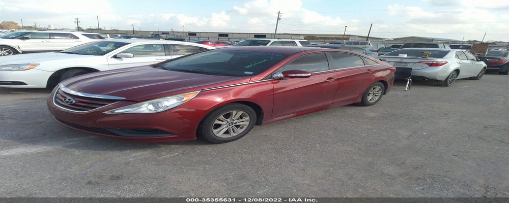 5NPEB4ACXEH854942 2014 HYUNDAI SONATA photo no. 2