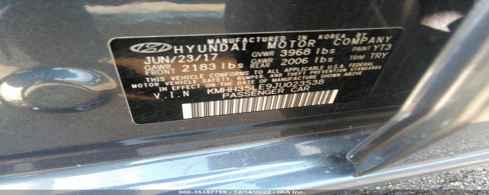 KMHH35LE9JU023538 2018 HYUNDAI ELANTRA GT photo no. 9