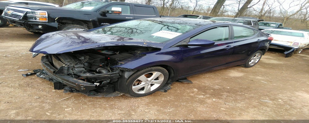 5NPDH4AE8DH419931 2013 HYUNDAI ELANTRA photo no. 2