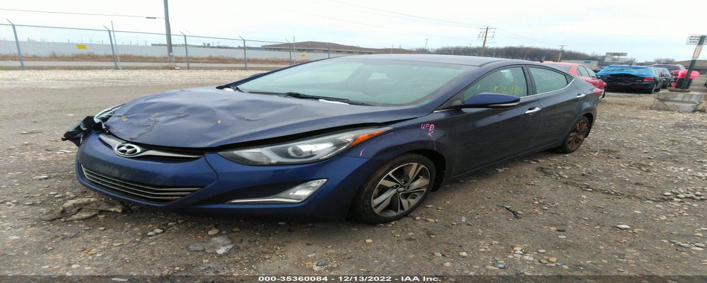 5NPDH4AE8EH541948 2014 HYUNDAI ELANTRA photo no. 2