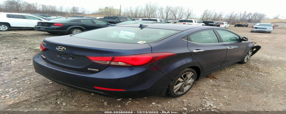 5NPDH4AE8EH541948 2014 HYUNDAI ELANTRA photo no. 4