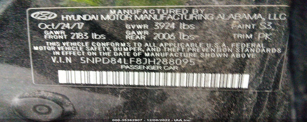 5NPD84LF8JH288095 2018 HYUNDAI ELANTRA photo no. 9
