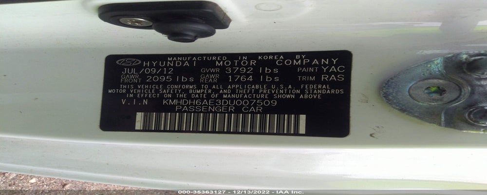 KMHDH6AE3DU007509 2013 HYUNDAI ELANTRA COUPE photo no. 9