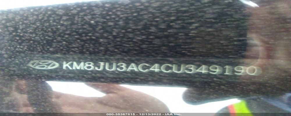KM8JU3AC4CU349190 2012 HYUNDAI TUCSON photo no. 9
