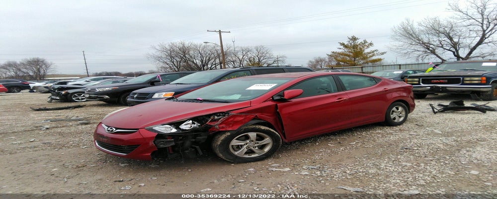 5NPDH4AE2EH539628 2014 HYUNDAI ELANTRA photo no. 2