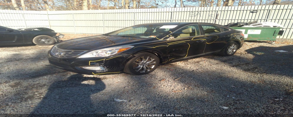 KMHFG4JG0CA188070 2012 HYUNDAI AZERA photo no. 2