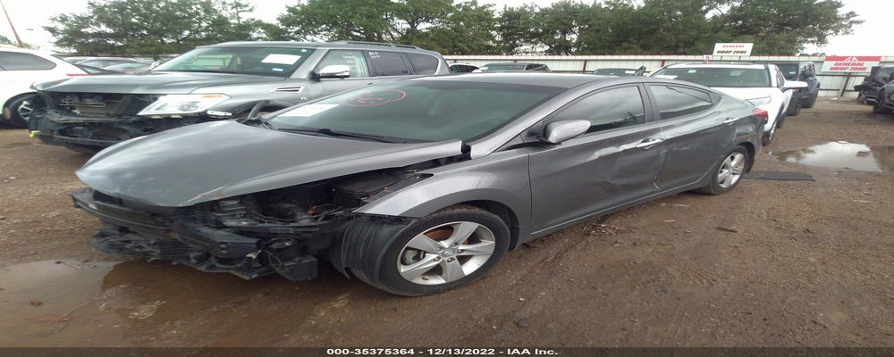 5NPDH4AEXDH261799 2013 HYUNDAI ELANTRA photo no. 2