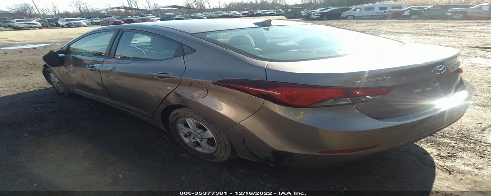 5NPDH4AE8EH539827 2014 HYUNDAI ELANTRA photo no. 3