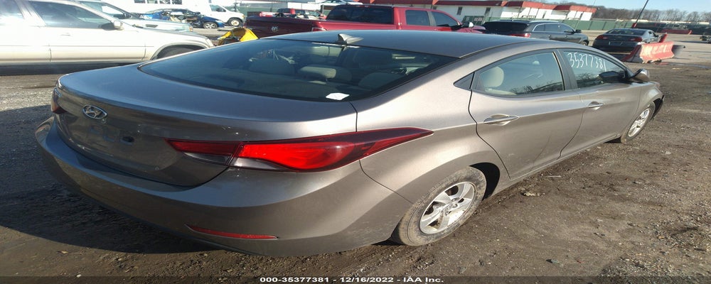 5NPDH4AE8EH539827 2014 HYUNDAI ELANTRA photo no. 4