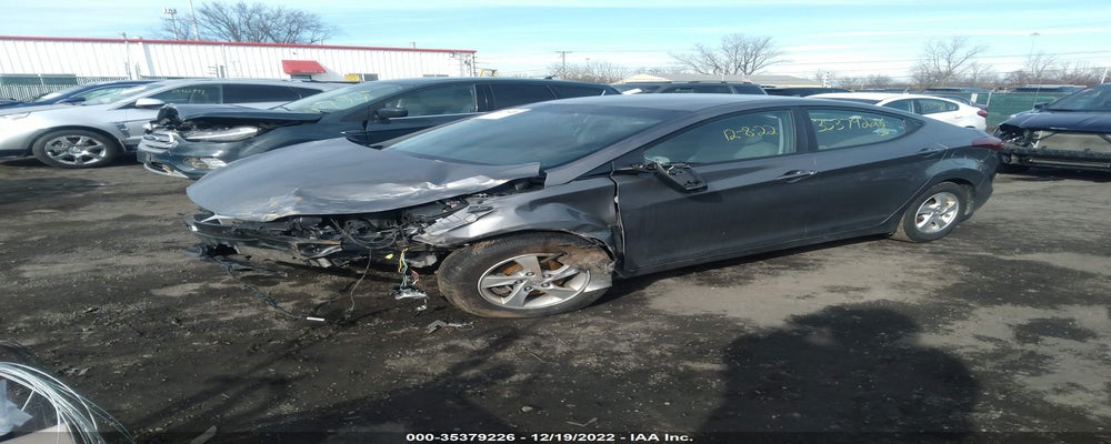 5NPDH4AEXEH493577 2014 HYUNDAI ELANTRA photo no. 2