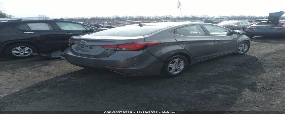 5NPDH4AEXEH493577 2014 HYUNDAI ELANTRA photo no. 4