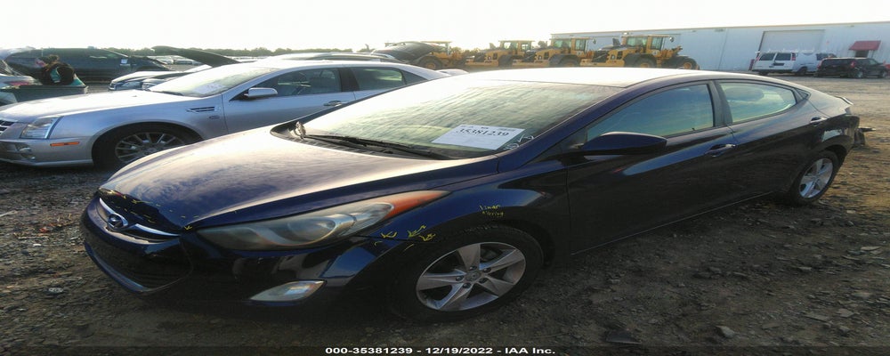 5NPDH4AE2CH070392 2012 HYUNDAI ELANTRA photo no. 2