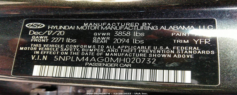 5NPLM4AG0MH020732 2021 HYUNDAI ELANTRA photo no. 9
