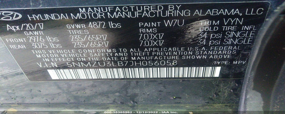 5NMZU3LB7JH056058 2018 HYUNDAI SANTA FE SPORT photo no. 9