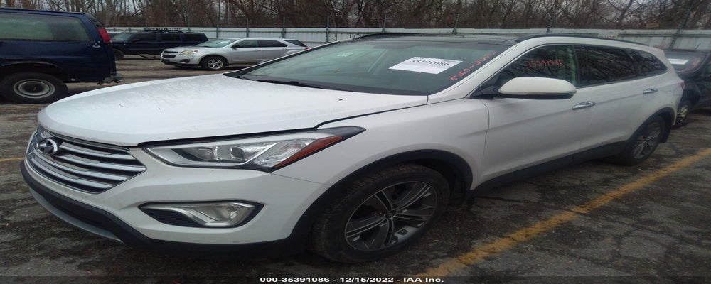 KM8SR4HF1EU074523 2014 HYUNDAI SANTA FE photo no. 2