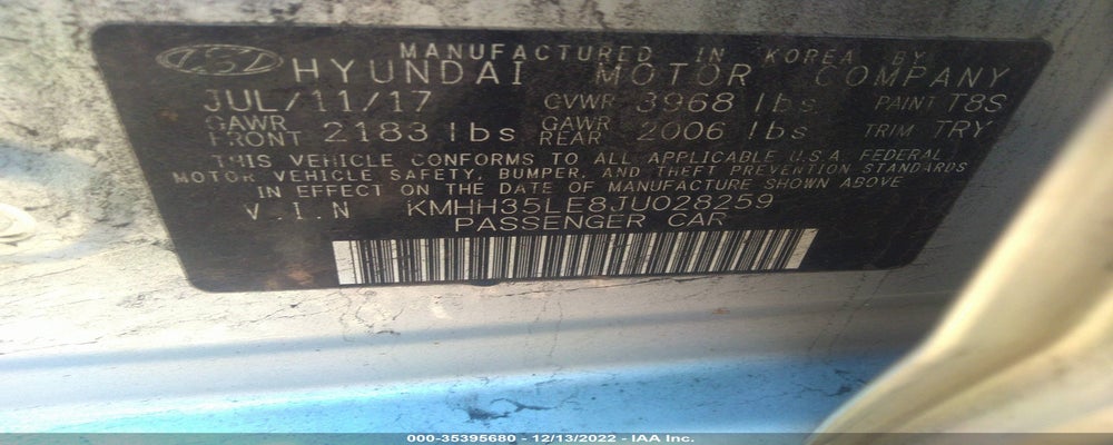KMHH35LE8JU028259 2018 HYUNDAI ELANTRA GT photo no. 9