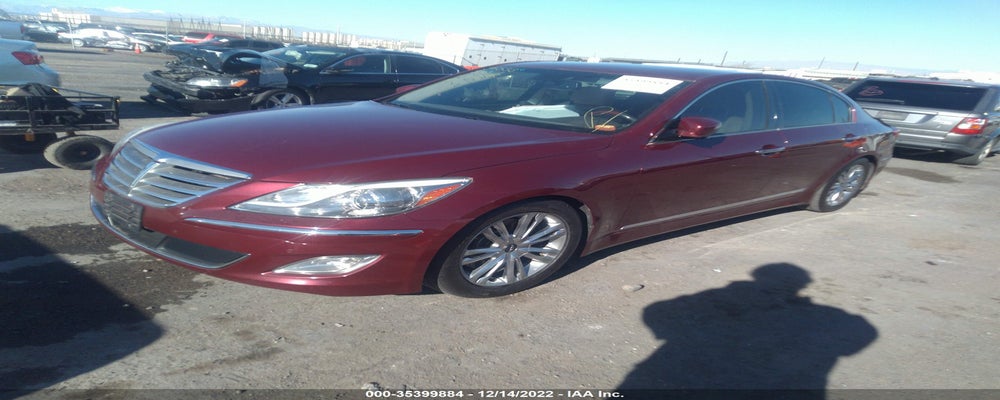 KMHGC4DFXCU166708 2012 HYUNDAI GENESIS photo no. 2