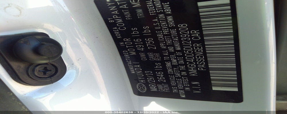 KMHGC4DD5DU239208 2013 HYUNDAI GENESIS photo no. 9