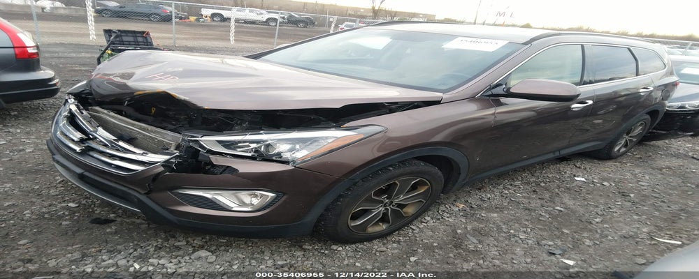 KM8SM4HF1EU070678 2014 HYUNDAI SANTA FE photo no. 2