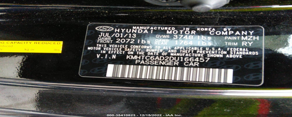KMHTC6AD2DU166457 2013 HYUNDAI VELOSTER photo no. 9
