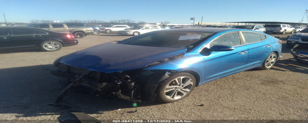 KMHD84LF1HU319537 2017 HYUNDAI ELANTRA photo no. 2