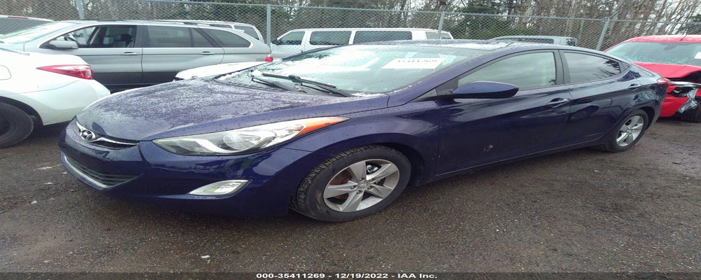 5NPDH4AE4CH097450 2012 HYUNDAI ELANTRA photo no. 2