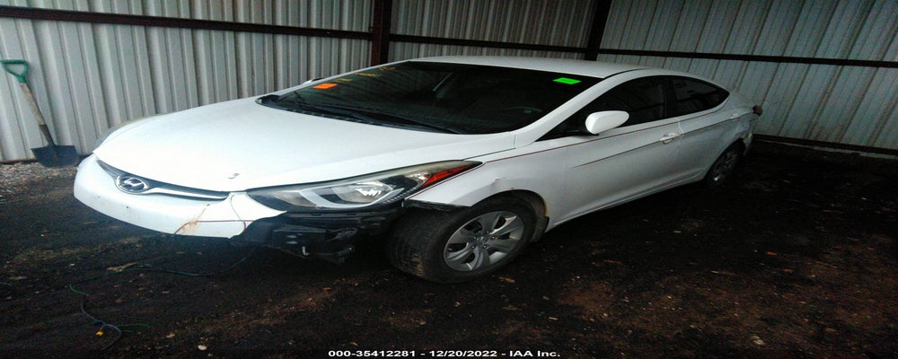 5NPDH4AE2GH721204 2016 HYUNDAI ELANTRA photo no. 2