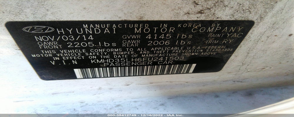 KMHD35LH6FU241503 2015 HYUNDAI ELANTRA GT photo no. 9