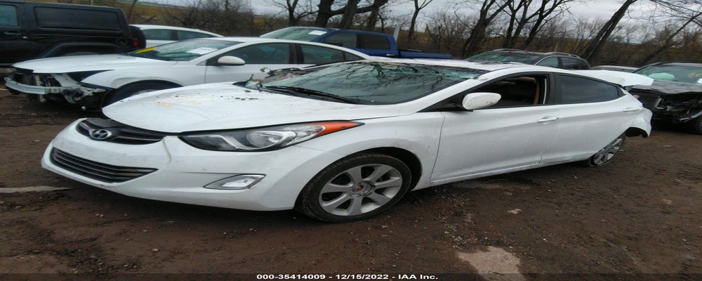5NPDH4AE3CH107854 2012 HYUNDAI ELANTRA photo no. 2