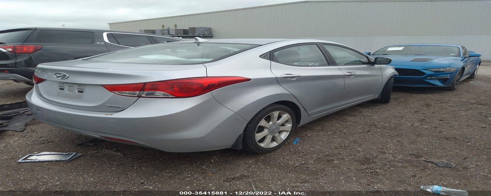 5NPDH4AE8CH117151 2012 HYUNDAI ELANTRA photo no. 4