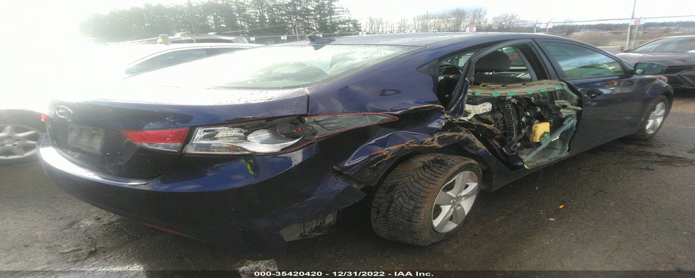 5NPDH4AE1CH110431 2012 HYUNDAI ELANTRA photo no. 4
