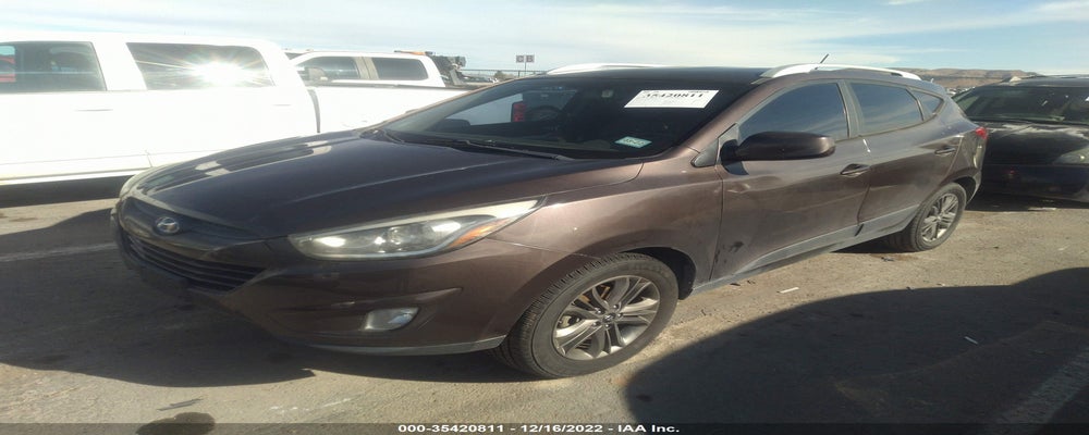 KM8JU3AGXEU865544 2014 HYUNDAI TUCSON photo no. 2