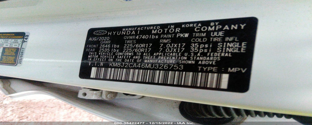 KM8J2CA46MU326753 2021 HYUNDAI TUCSON photo no. 9