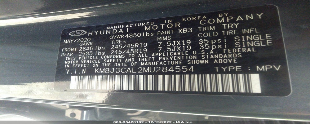 KM8J3CAL2MU284554 2021 HYUNDAI TUCSON photo no. 9