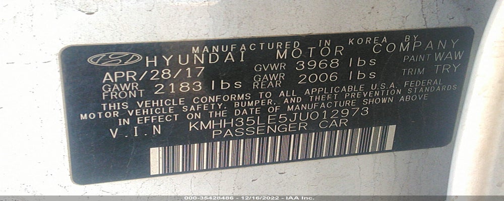 KMHH35LE5JU012973 2018 HYUNDAI ELANTRA GT photo no. 9