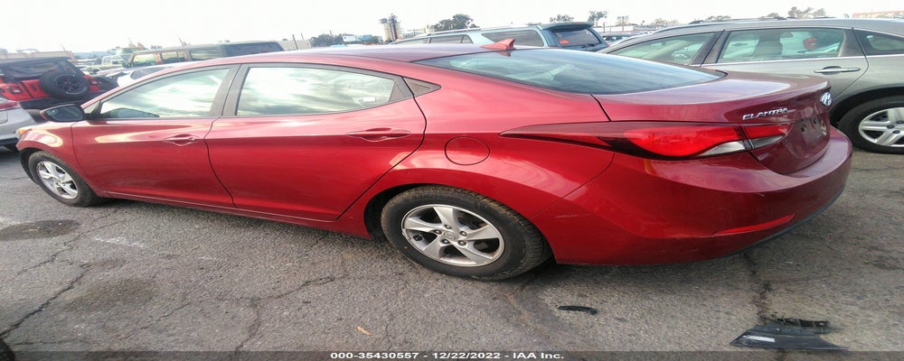 5NPDH4AE0EH540955 2014 HYUNDAI ELANTRA photo no. 3