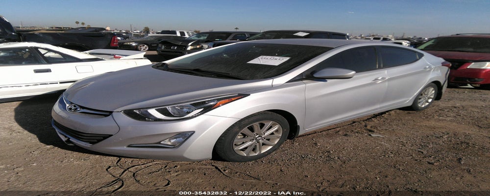 KMHDH4AEXEU180997 2014 HYUNDAI ELANTRA photo no. 2