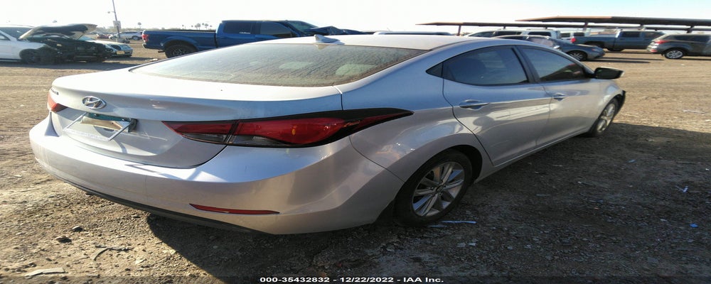 KMHDH4AEXEU180997 2014 HYUNDAI ELANTRA photo no. 4
