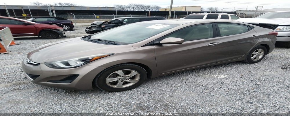 5NPDH4AE1EH531780 2014 HYUNDAI ELANTRA photo no. 2