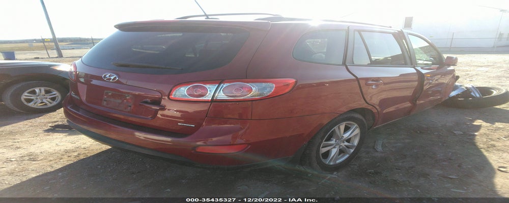 5XYZHDAG2CG159300 2012 HYUNDAI SANTA FE photo no. 4
